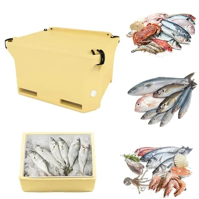 Multipurpose 220 Litre Fish Tub/Shipper for Industrial Use ( Size 97x58.5x58.5cm)
